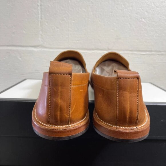 ADELANTE Shoe Company The Viento Loafers Casual Slip On Brown Leather Men's 11 D - Picture 6 of 9